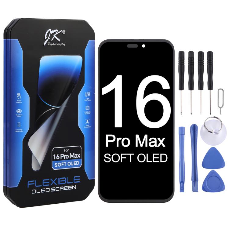 iPhone 16 Pro Max   SOFT OLED Screen Replacement JK