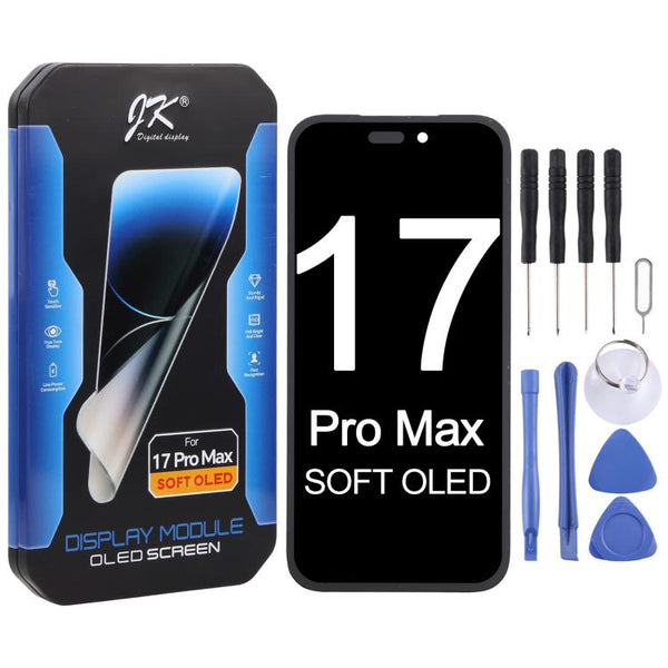 iPhone 17 Pro Max   SOFT OLED Screen Replacement JK